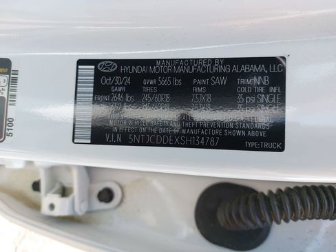 Certified 2025 Hyundai Santa Cruz SEL AWD/4WD image 37
