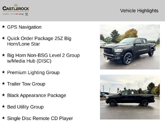 Used 2019 RAM 1500 Big Horn AWD/4WD image 2