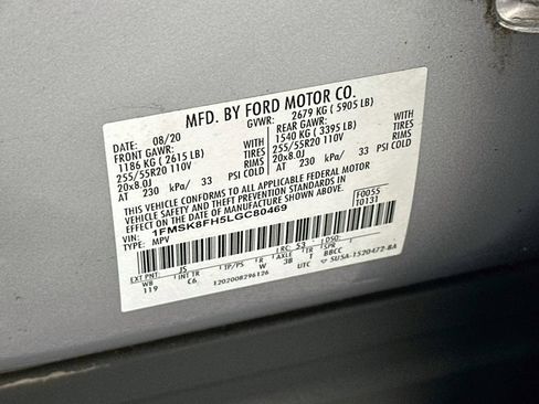 Used 2020 Ford Explorer Limited AWD/4WD image 36