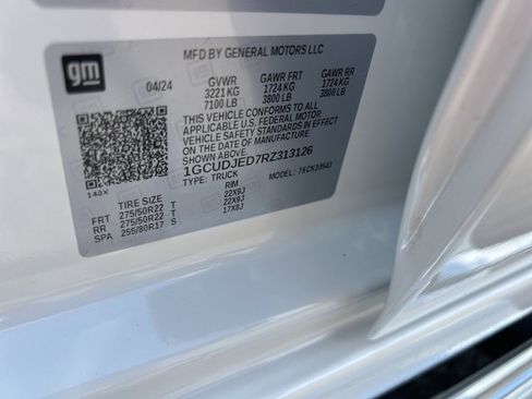 Used 2024 Chevrolet Silverado 1500 High Country w/ High Country Premium Package image 34