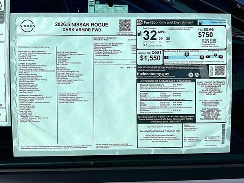 New 2026 Nissan Rogue SV image 13