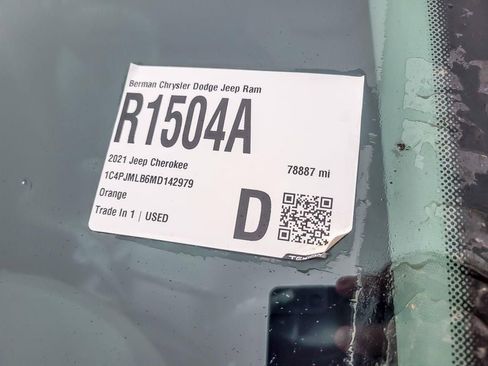 Used 2021 Jeep Cherokee Latitude Plus image 26