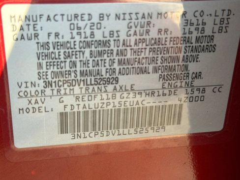 Used 2020 Nissan Kicks SR w/ SR Premium Package FWD image 28