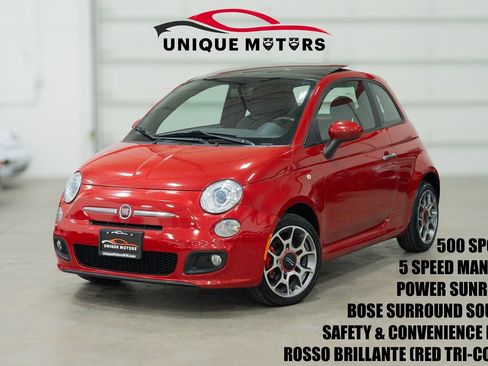 Used 2012 FIAT 500 Sport w/ Safety & Convenience Pkg image 1