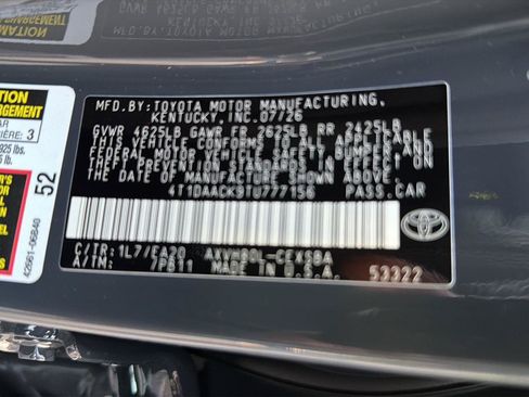 New 2026 Toyota Camry SE FWD image 34