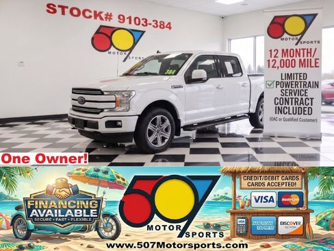 Used 2019 Ford F150 Lariat w/ Equipment Group 502A Luxury AWD/4WD image 1