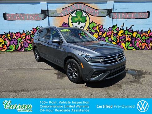 Certified 2023 Volkswagen Tiguan SE w/ Panoramic Sunroof Package AWD/4WD image 1