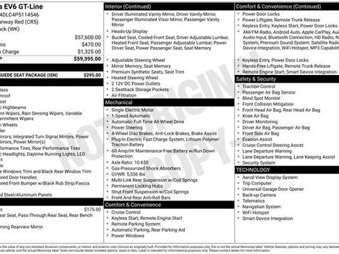 Used 2023 Kia EV6 GT-Line w/ GT-Line Suede Seat Package image 22