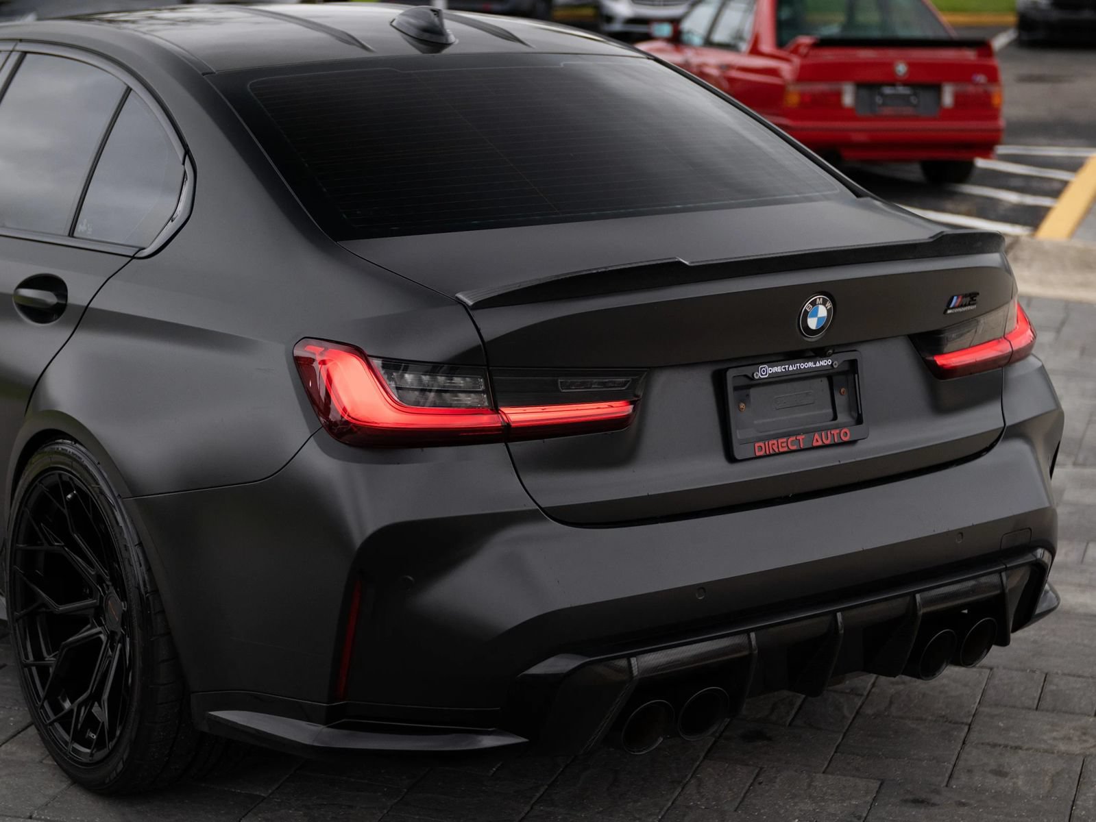 Used 2021 BMW M3 Competition w/ M Carbon Exterior Package RWD image 15