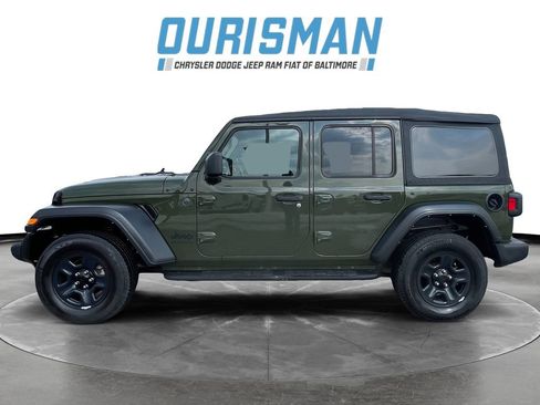 Used 2022 Jeep Wrangler Unlimited Sport image 3