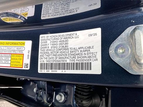 Used 2025 Honda Accord EX-L image 35