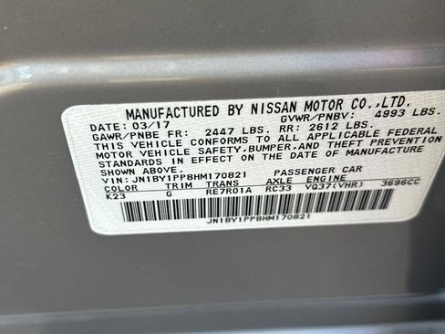 Used 2017 INFINITI Q70 L 3.7 w/ Deluxe Touring Package image 23