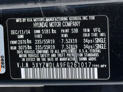 Used 2015 Hyundai Santa Fe Sport 2.0T w/ Option Group 05 AWD/4WD image 30