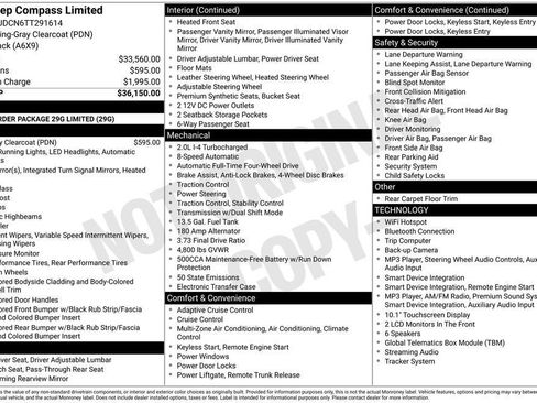 New 2026 Jeep Compass Limited AWD/4WD image 28