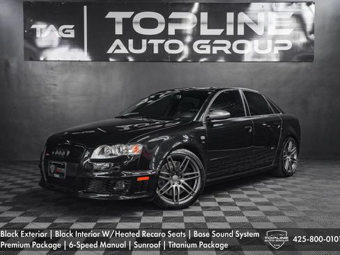 Used 2008 Audi RS 4 Sedan AWD/4WD image 1
