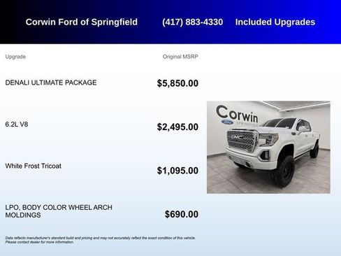 Used 2019 GMC Sierra 1500 Denali w/ Denali Ultimate Package image 5