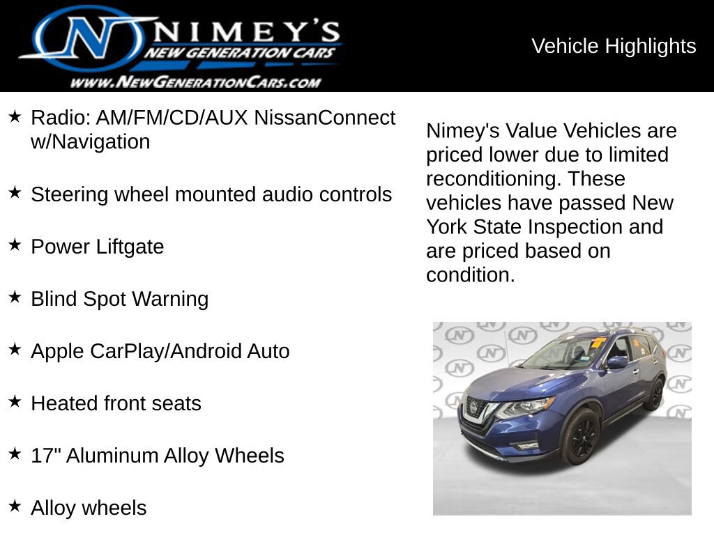 Used 2018 Nissan Rogue SV AWD/4WD image 10