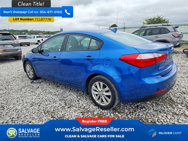 Used 2014 Kia Forte LX w/ Popular Package FWD image 3