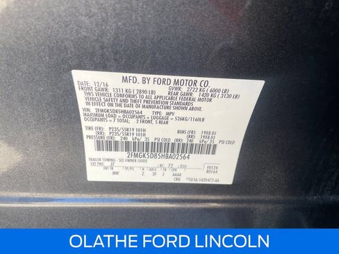 Used 2017 Ford Flex Limited FWD image 23