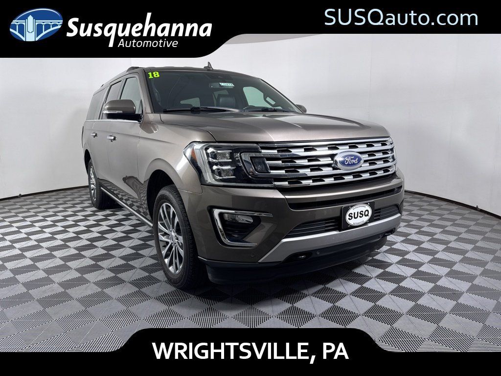 Used 2018 Ford Expedition Max Limited w/ Driver Assistance Package AWD/4WD image 1