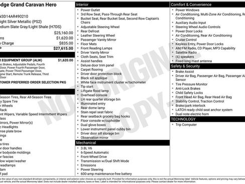Used 2010 Dodge Grand Caravan Hero w/ Popular Equipment Group FWD image 12