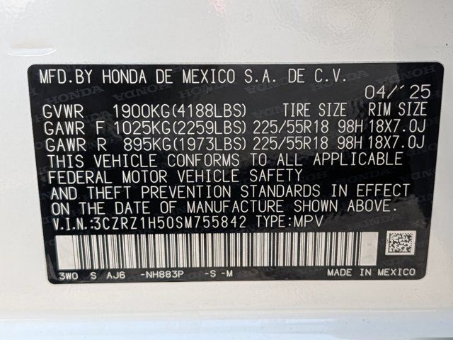 Used 2025 Honda HR-V Sport image 27