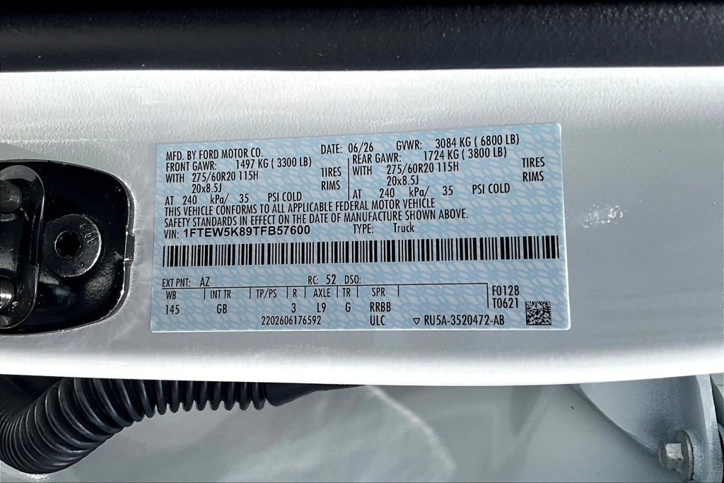 New 2026 Ford F150 Lariat w/ Equipment Group 501A Mid RWD image 13