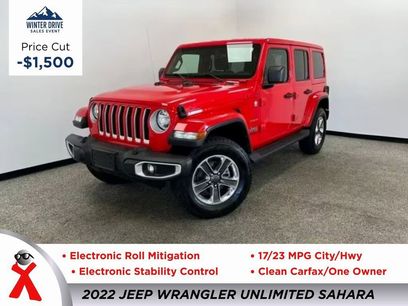 Used 2022 Jeep Wrangler Unlimited Sahara w/ Cold Weather Group