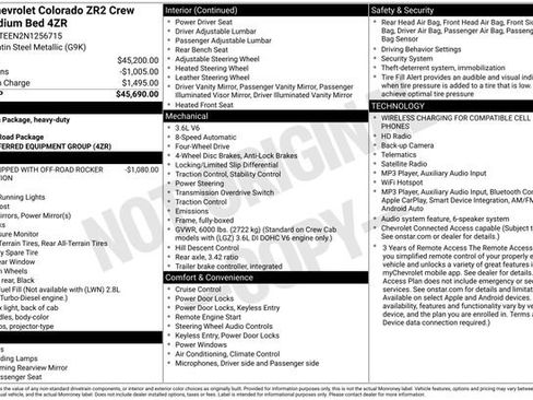 Used 2022 Chevrolet Colorado ZR2 AWD/4WD image 34