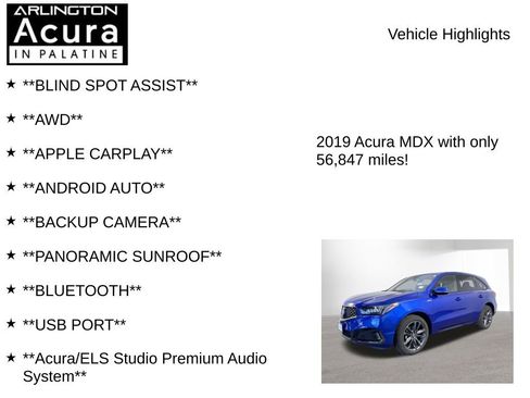 Used 2019 Acura MDX A-Spec image 7