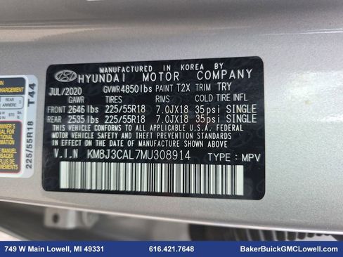 Used 2021 Hyundai Tucson Ultimate image 39