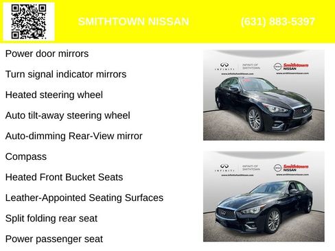 Used 2023 INFINITI Q50 Luxe w/ Cargo Package AWD/4WD image 8