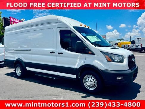 Used 2023 Ford Transit 350 148 High Roof Extended DRW RWD image 5