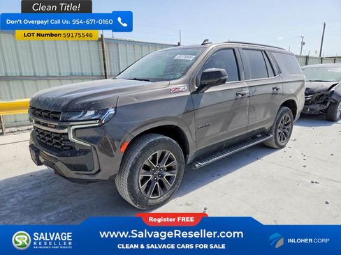 Used 2021 Chevrolet Tahoe Z71 w/ Z71 Signature Package AWD/4WD image 1