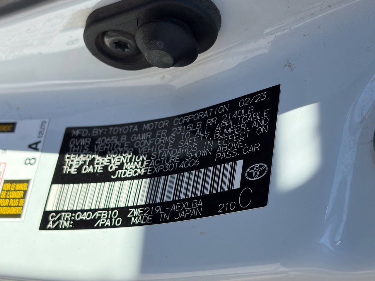 Used 2023 Toyota Corolla LE FWD image 14