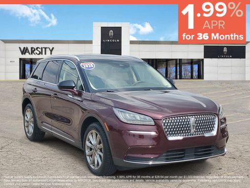 Certified 2020 Lincoln Corsair AWD w/ Premium Package image 1