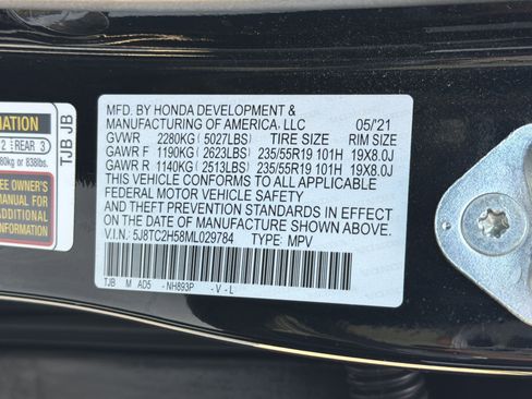Certified 2021 Acura RDX AWD w/ Technology Package image 35