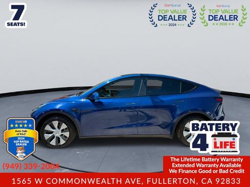 Used 2021 Tesla Model Y Long Range AWD/4WD image 1