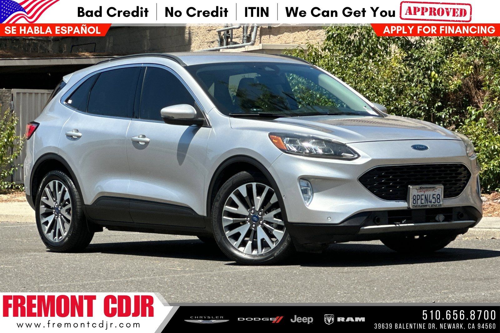 Used 2020 Ford Escape Titanium FWD 360° Tour