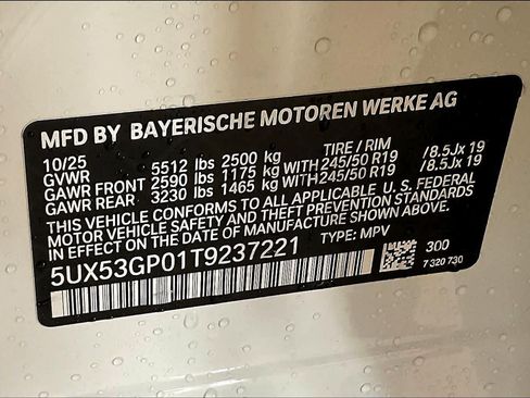 Used 2026 BMW X3 xDrive30i w/ Convenience Package AWD/4WD image 18
