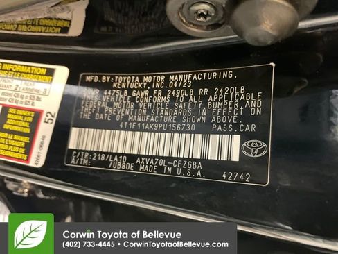 Used 2023 Toyota Camry XLE w/ Cold Weather Package image 28