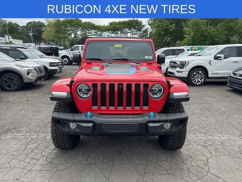 Used 2021 Jeep Wrangler Unlimited Rubicon 4xe w/ Steel Bumper Group AWD/4WD image 2