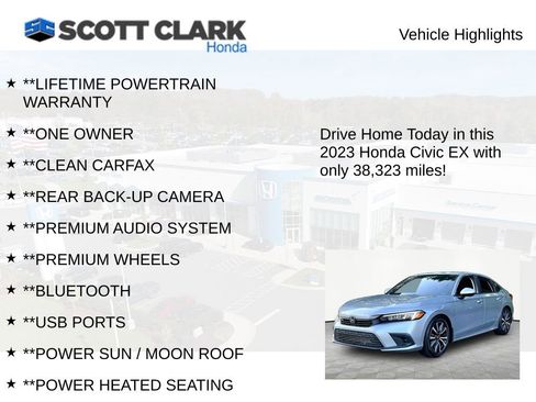 Used 2023 Honda Civic EX image 11