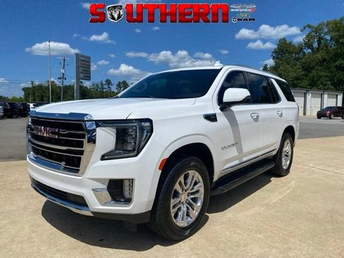 Used 2021 GMC Yukon SLT w/ SLT Premium Package RWD image 1