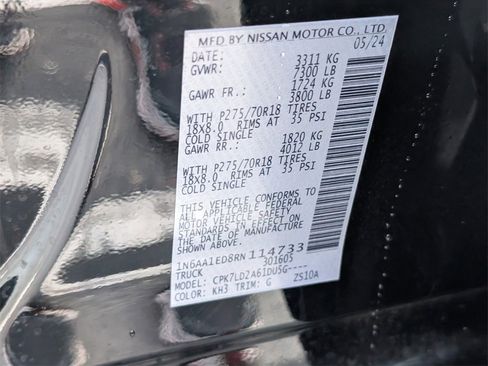 Used 2024 Nissan Titan PRO-4X w/ Pro-4x Convenience Package image 20