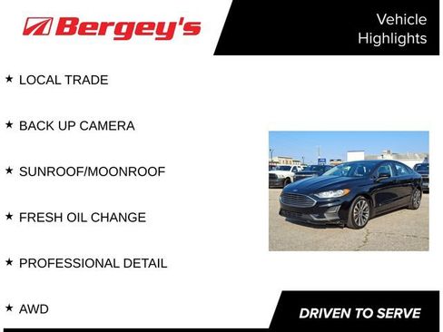 Used 2020 Ford Fusion SE AWD/4WD image 4
