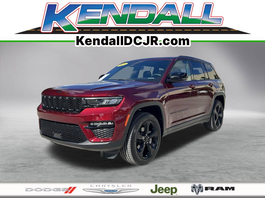 Certified 2025 Jeep Grand Cherokee Limited w/ Black Appearance Package RWD 360° Tour
