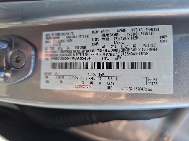 Certified 2024 Ford Escape Active w/ Cold Weather Package FWD image 34