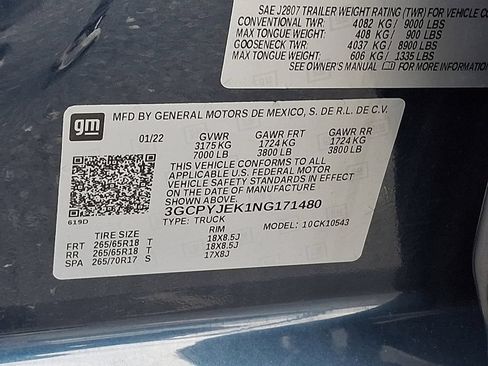 Used 2022 Chevrolet Silverado 1500 LT AWD/4WD image 26
