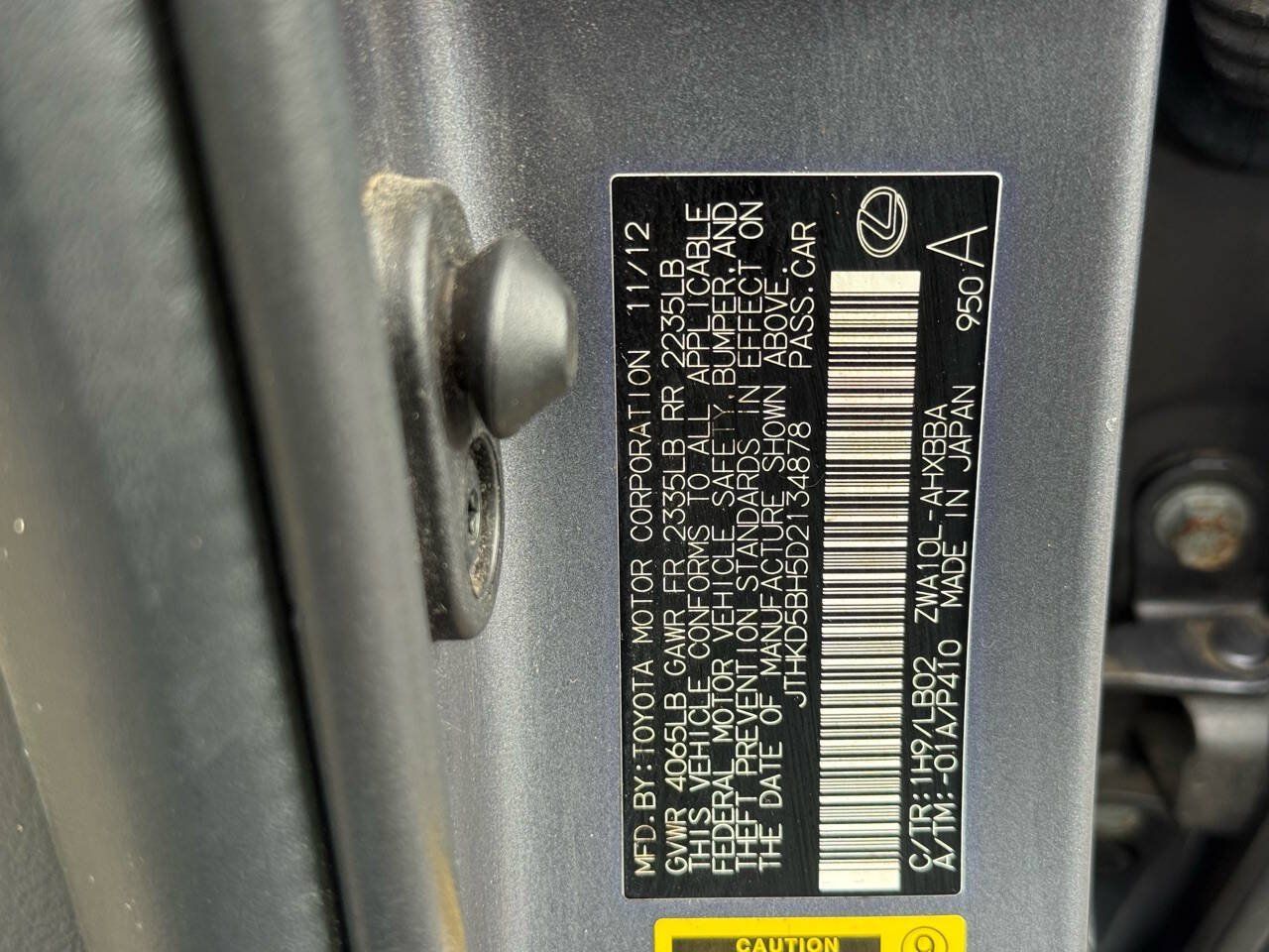 Used 2013 Lexus CT 200h w/ Seat Comfort Pkg FWD image 40